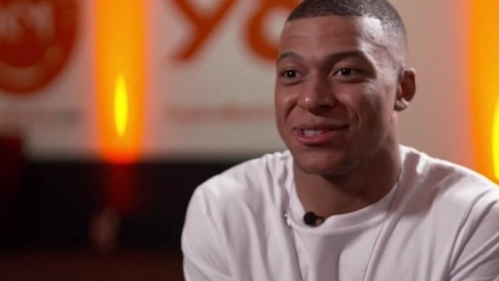 Mbappé, en la entrevista con BBC