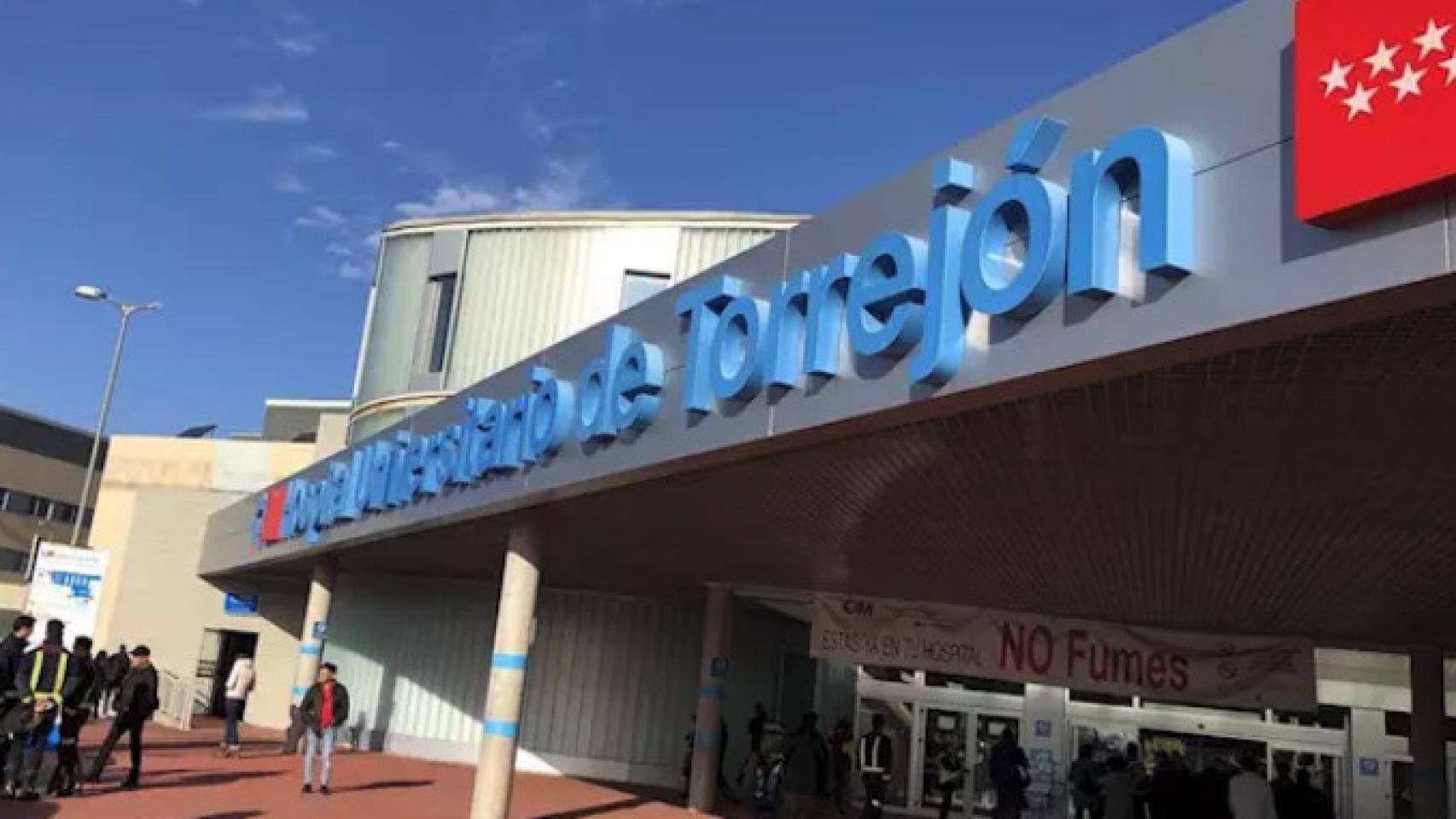 Imagen de recurso de la fachada principal del Hospital de Torrejón de Ardoz.