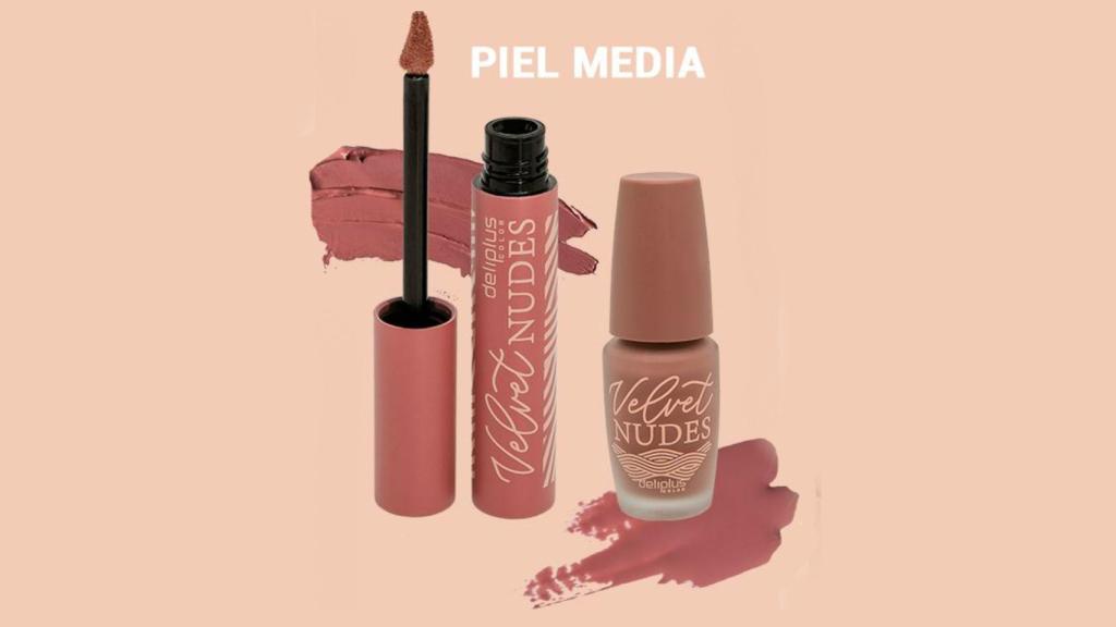 Conjunto para piel media de labial y laca de la nueva colección de Mercadona.