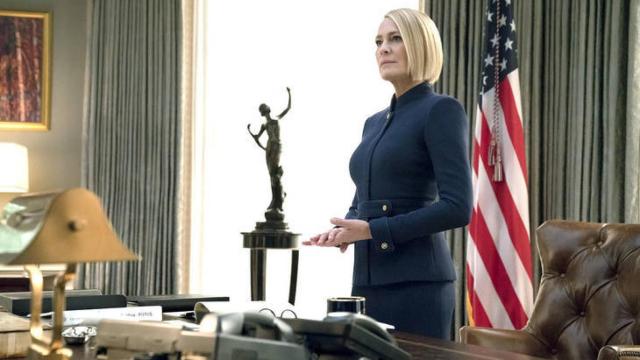 Robin Wright en 'House of Cards' (Netflix)