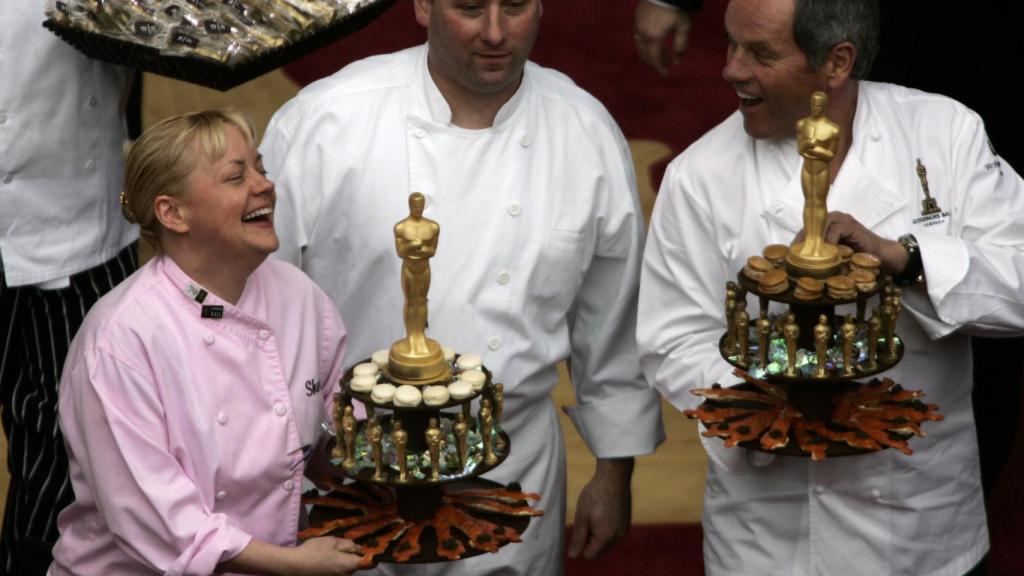 El chef Wolfang Puck lleva 25 años a cargo de la cena de los Óscar.