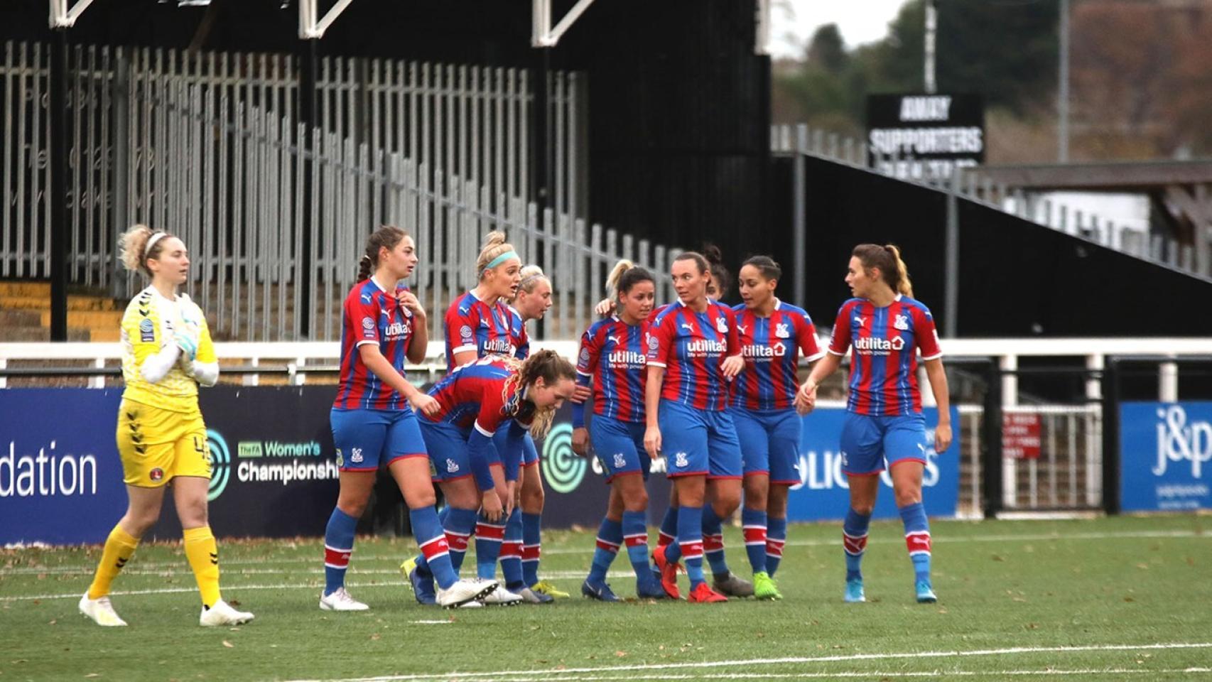 Jugadoras del Crystal Palace femenino