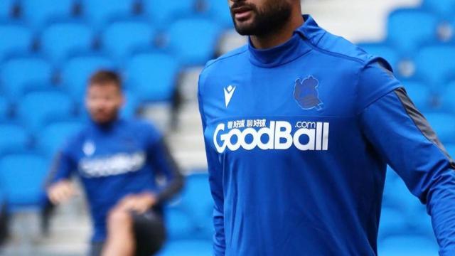 Willian José, con la Real Sociedad