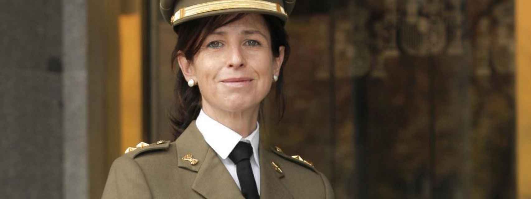 La primera general española, Patricia Ortega.