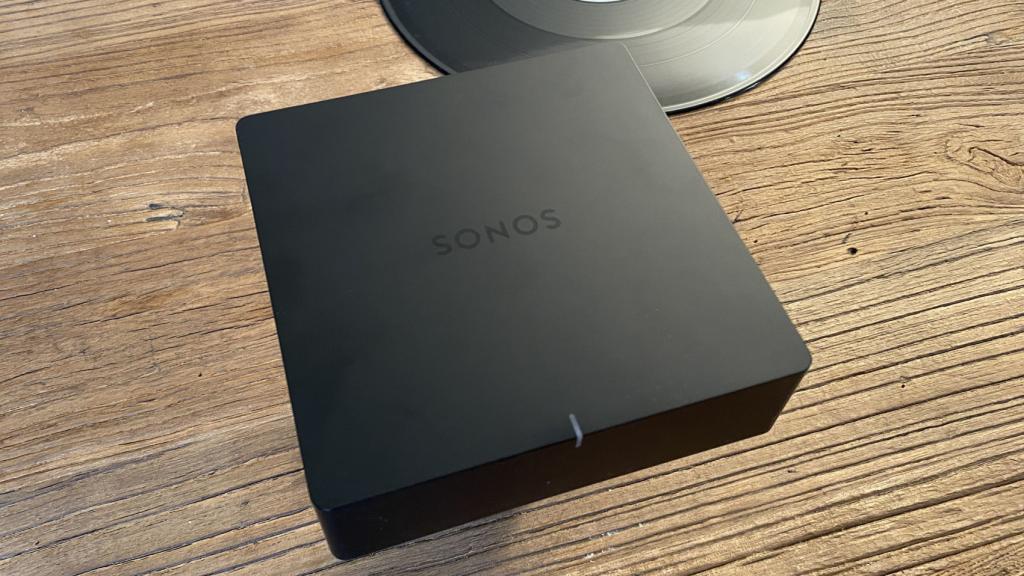 Sonos Port y un vinilo