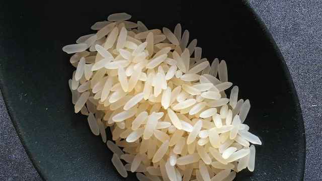 Un bol de arroz.