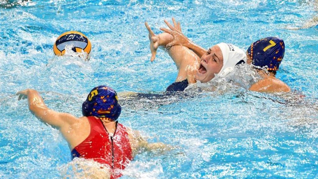 La selección española de waterpolo en el Europeo