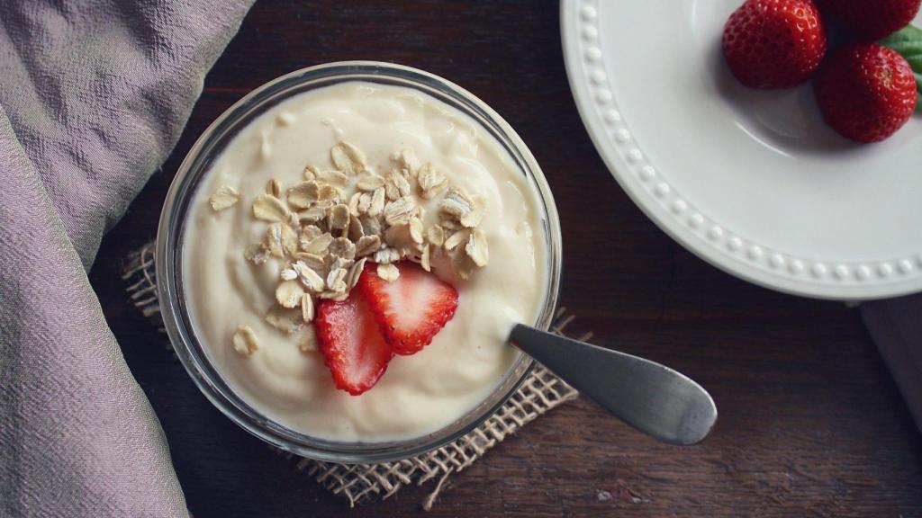 Yogur elaborado de forma artesanal.