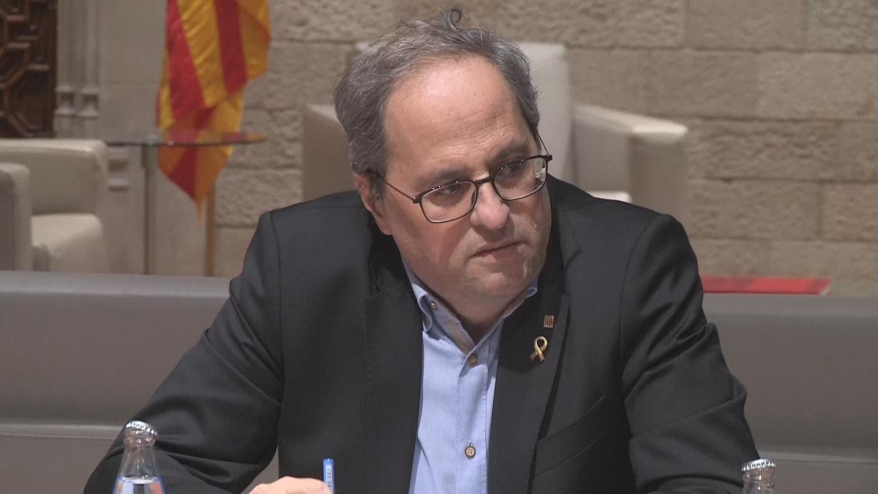 El presidente de la Generalidad, Quim Torra.