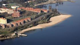 Vista de la playa de Caranza