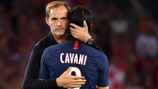 Tuchel y Cavani