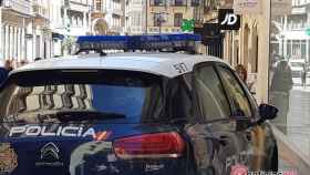 Coche patrulla de la Policia Nacional de Salamanca