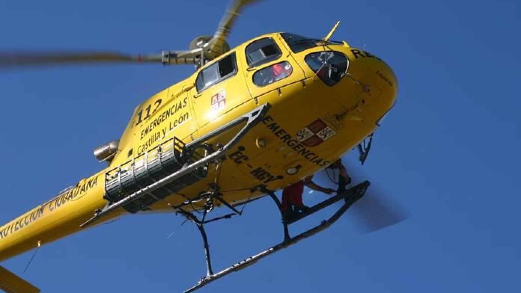 Helicóptero de emergencias 112