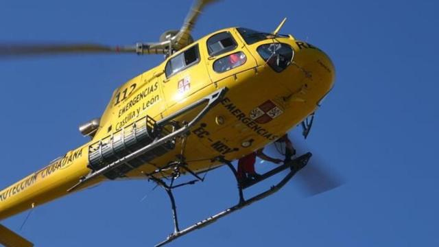 Archivo. Helicóptero rescate de la Junta de Castilla y León