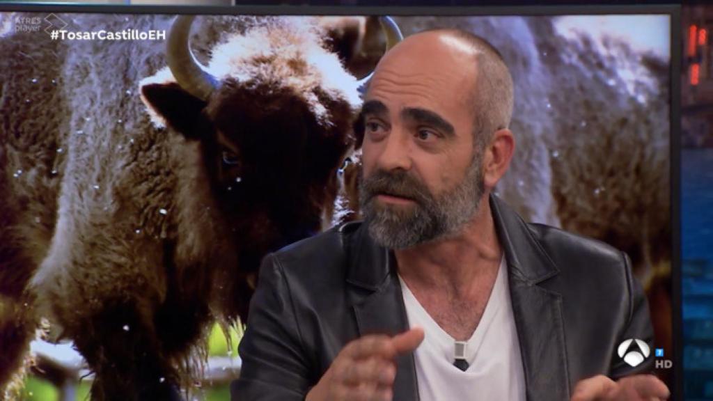 Luis Tosar, en 'El Hormiguero'.