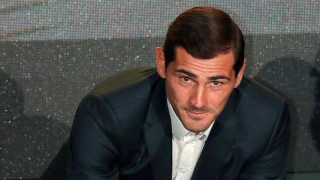 Iker Casilla durante una gala