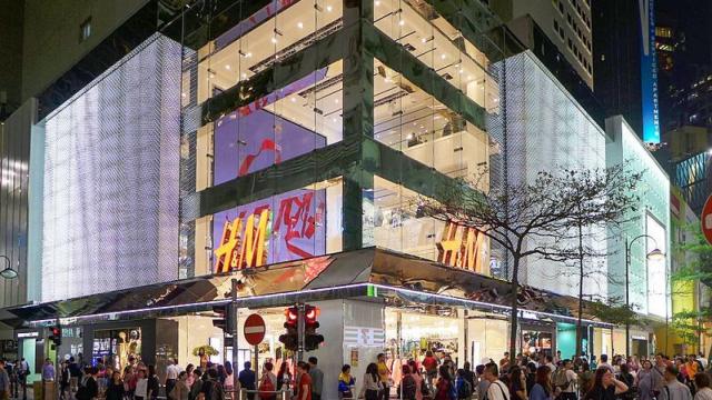 Imagen de archivo de una tienda de H&M en China.