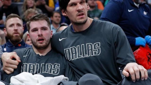 Doncic se vino abajo en pleno partido por la muerte de Kobe Bryant