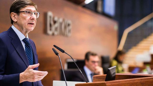 José Ignacio Goirigolzarri, durante la presentación de los resultados de Bankia.