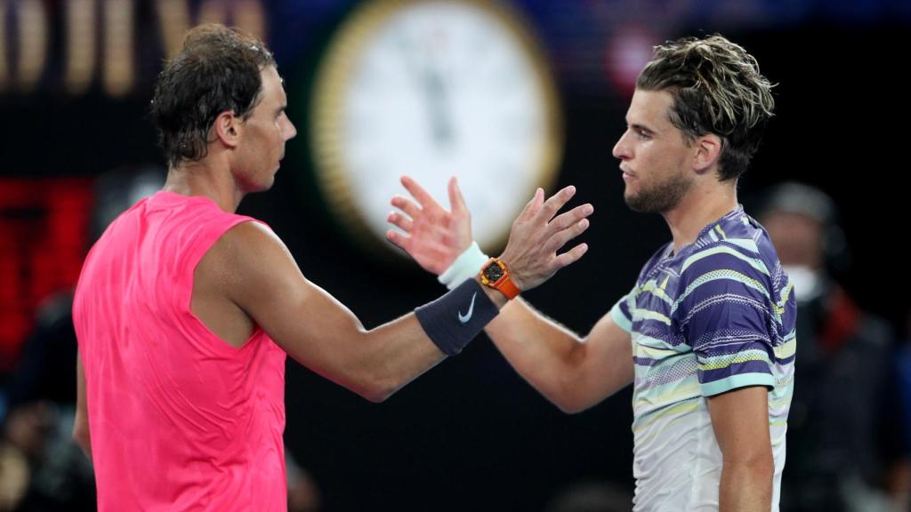 Rafa Nadal y Dominic Thiem