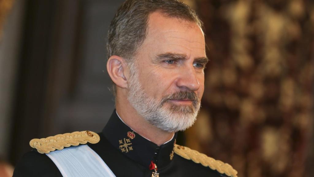 El rey Felipe VI , en uno de sus últimos eventos públicos.