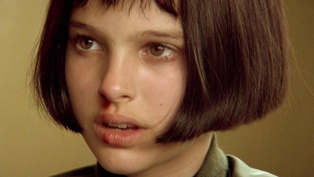 Nathalie Portman lució un corte 'beveled' bob en la película 'León'.