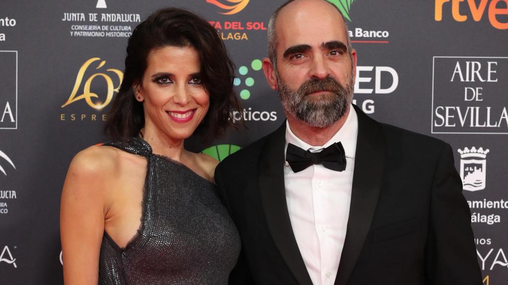 María Luisa Mayol y Luis Tosar, en la alfombra roja de los Goya.