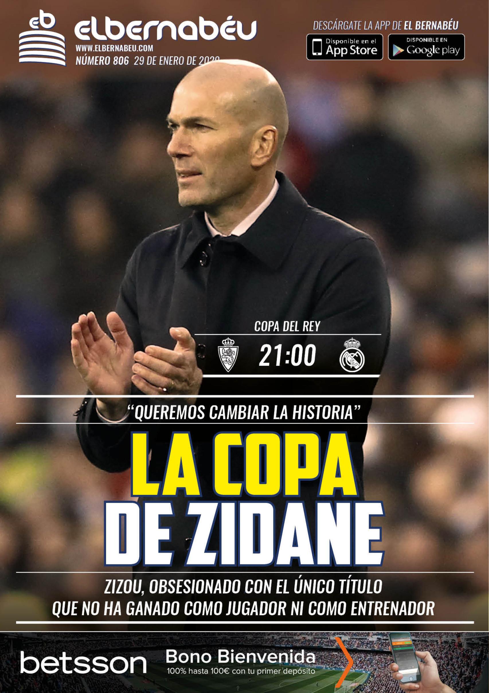 La portada de El Bernabéu (29/01/2020)