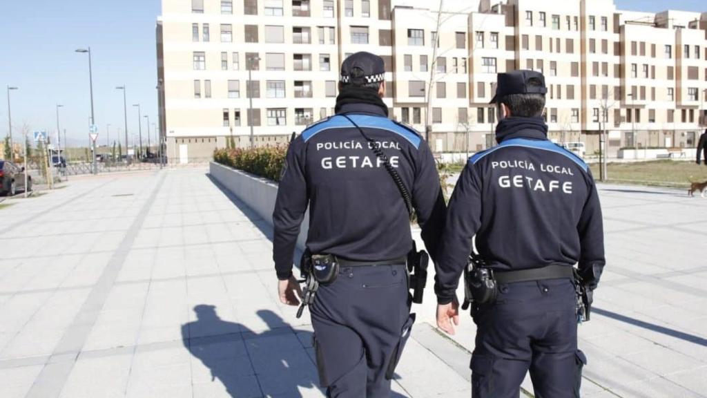 Agentes de la Policía Local de Getafe