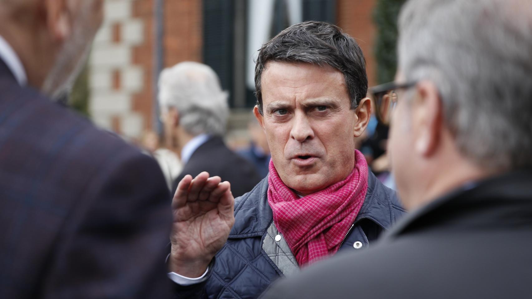 El líder de la plataforma BCN Canvi, Manuel Valls.