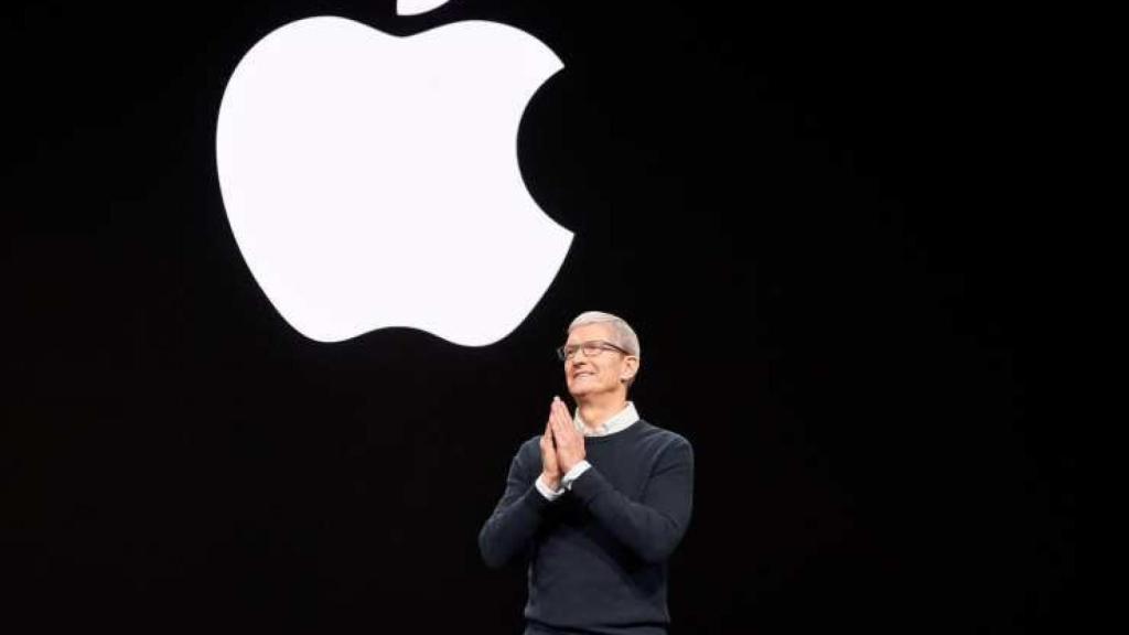 Tim Cook, durante la presentación del iPhone 11 en California.