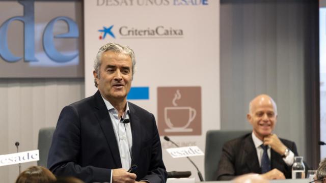 Iñaki Ereño, de Sanitas, y Mario Lara, de Esade.