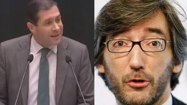 Pedro Fernández arrolla a Iñaki Oyarzabal.