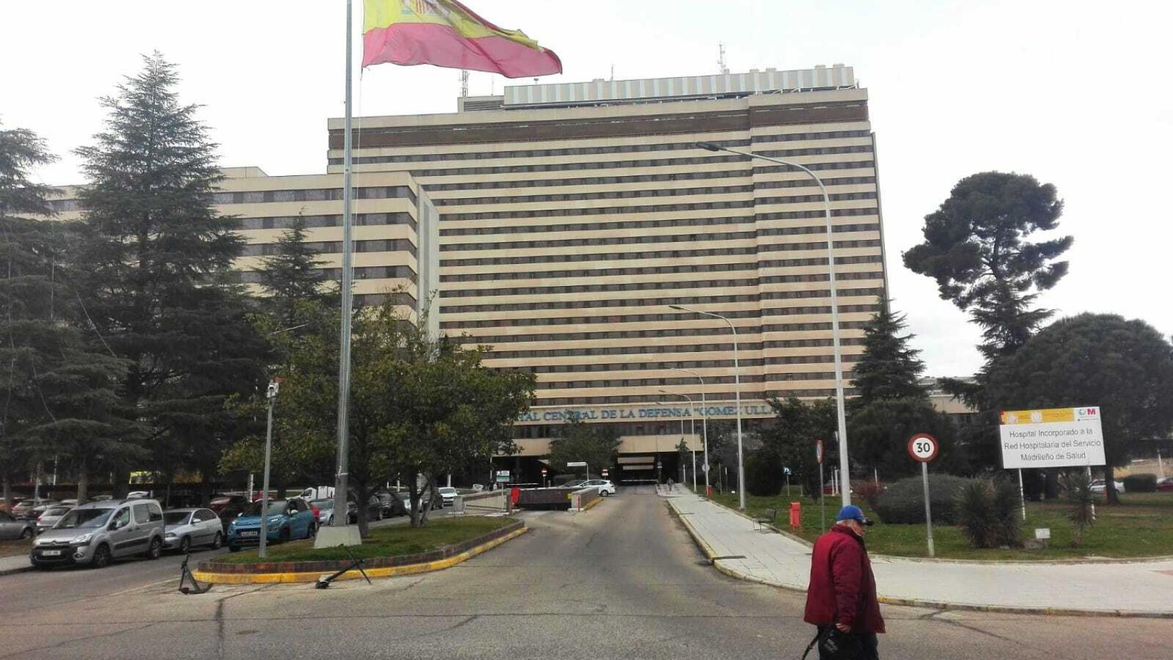 La fachada del Hospital Gómez Ulla de Madrid