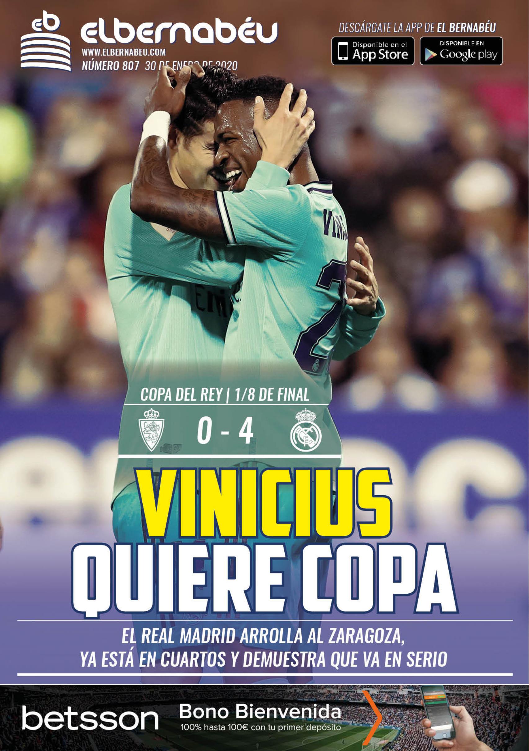 La portada de El Bernabéu (30/01/2020)