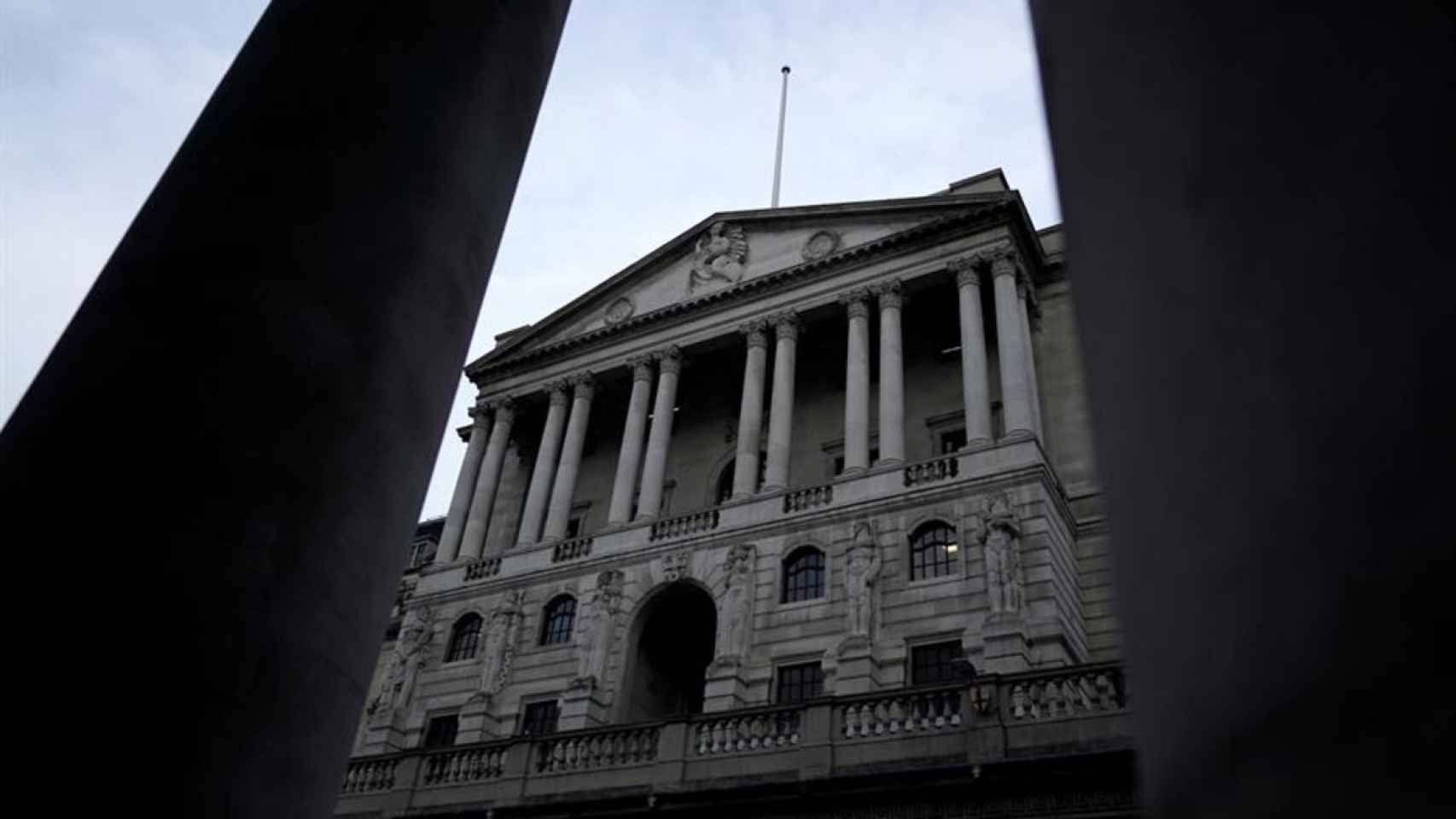 Fachada del Banco de Inglaterra.