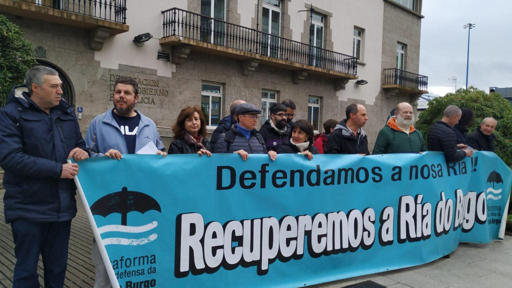 Protesta ante la Delegación del Gobierno