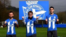 Así es la camiseta que el Dépor regalará en el partido de mañana contra Las Palmas