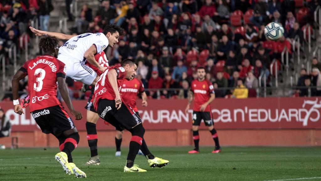 Enes Ünal, durante un momento del partido