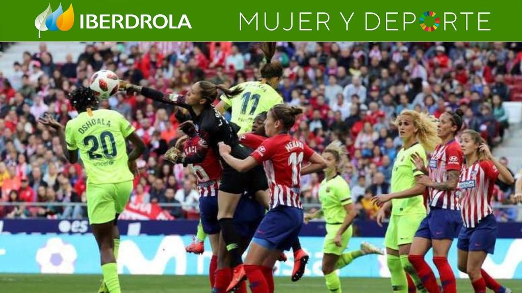 El Atlético de Madrid y el Barcelona en la Supercopa de España