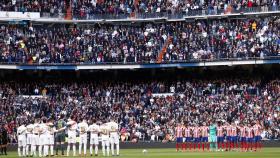 Minuto de silencio en el Santiago Bernabéu en honor de Kobe Bryant