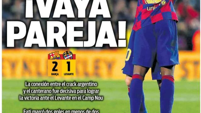 La portada del diario Sport (03/02/2020)