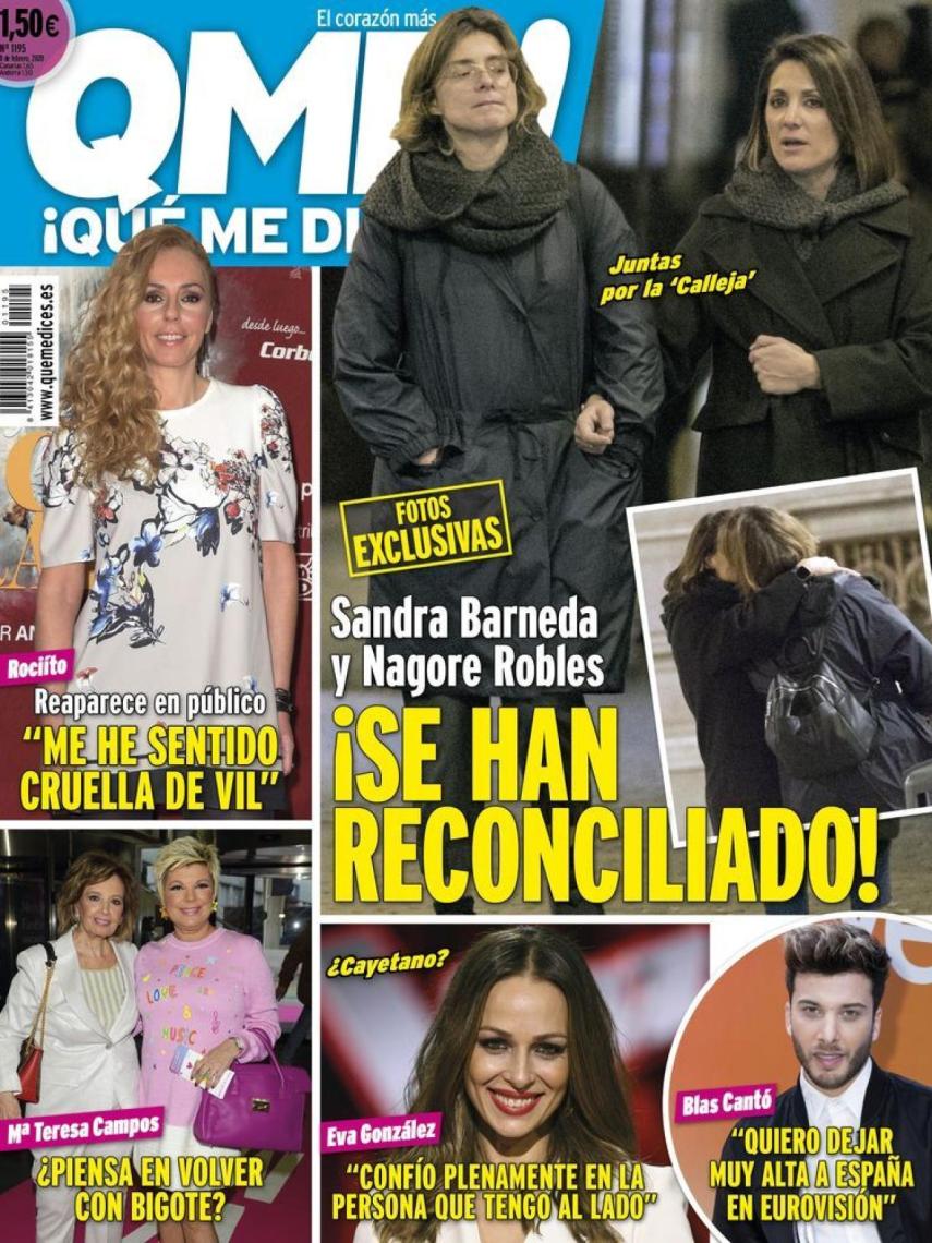 Portada de la revista 'Qué me dices' de este lunes.