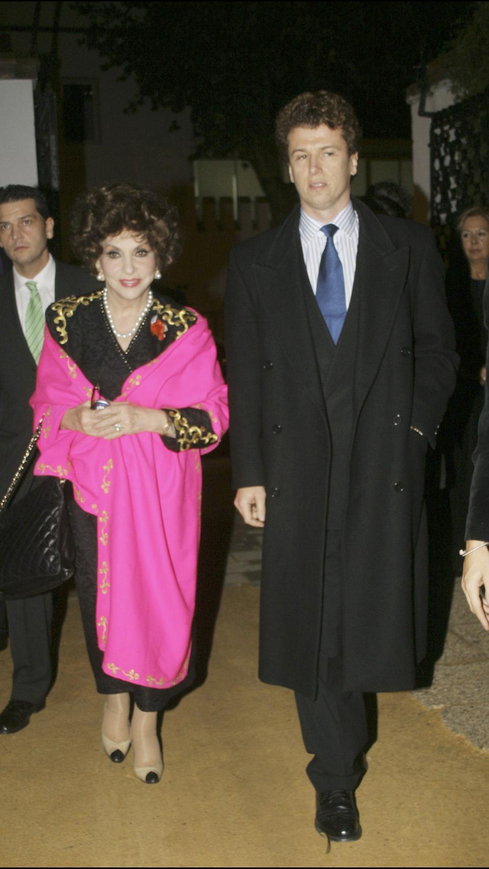 Gina junto a Rigau en una imagen tomada en 2005.