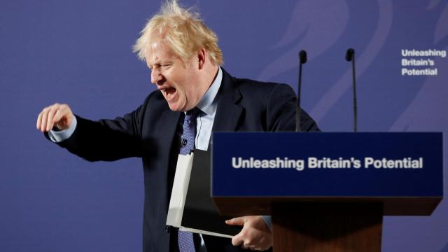 Boris Johnson ha explicado este lunes sus planes para un Reino Unido post-Brexit