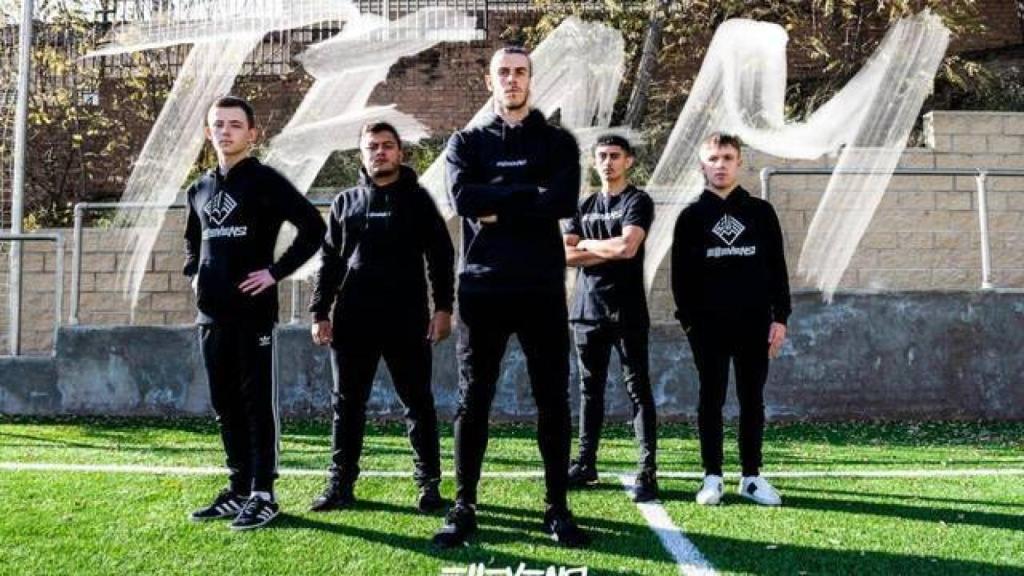 Gareth Bale presente su equipo de esports