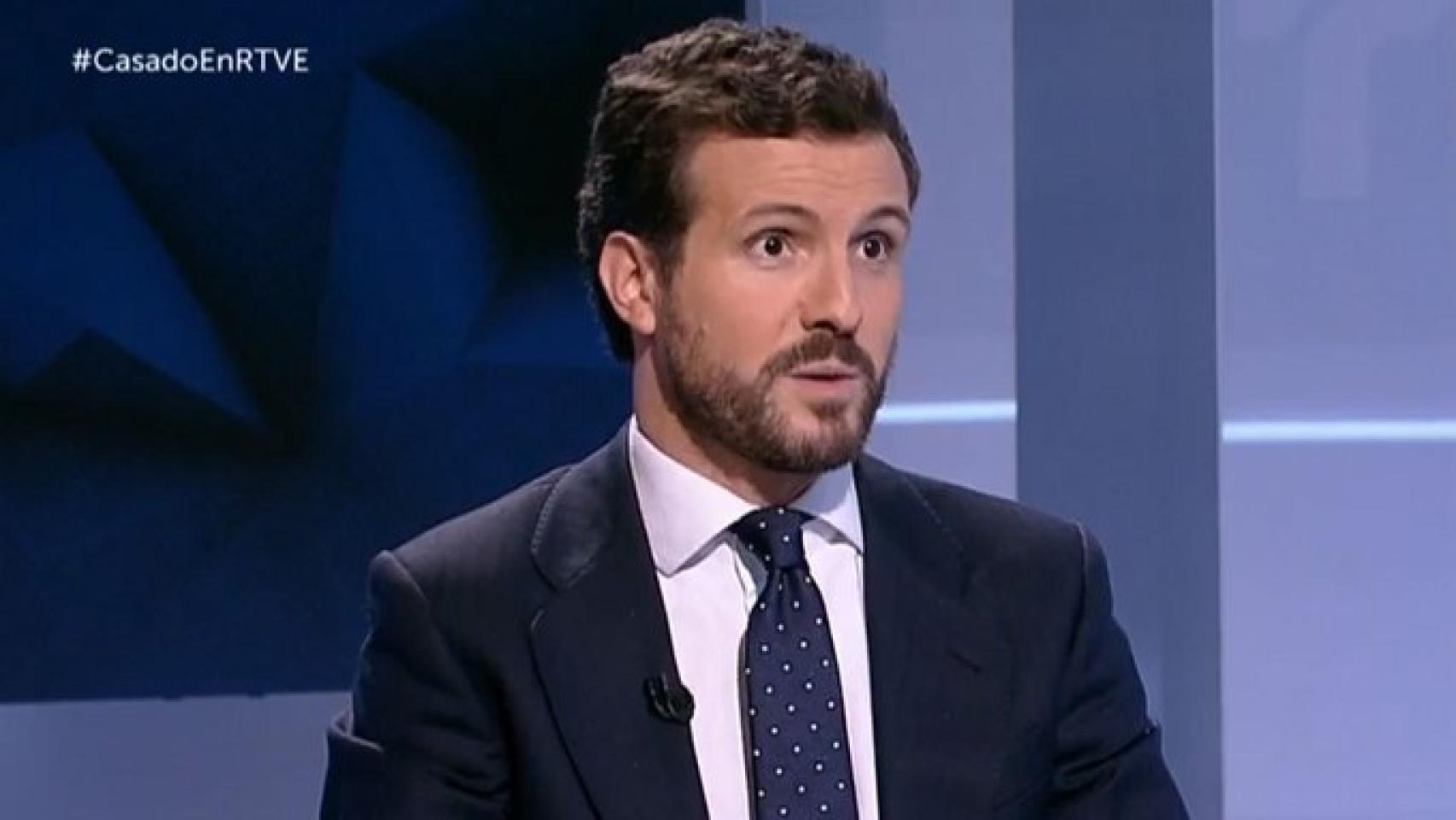 Pablo Casado en TVE