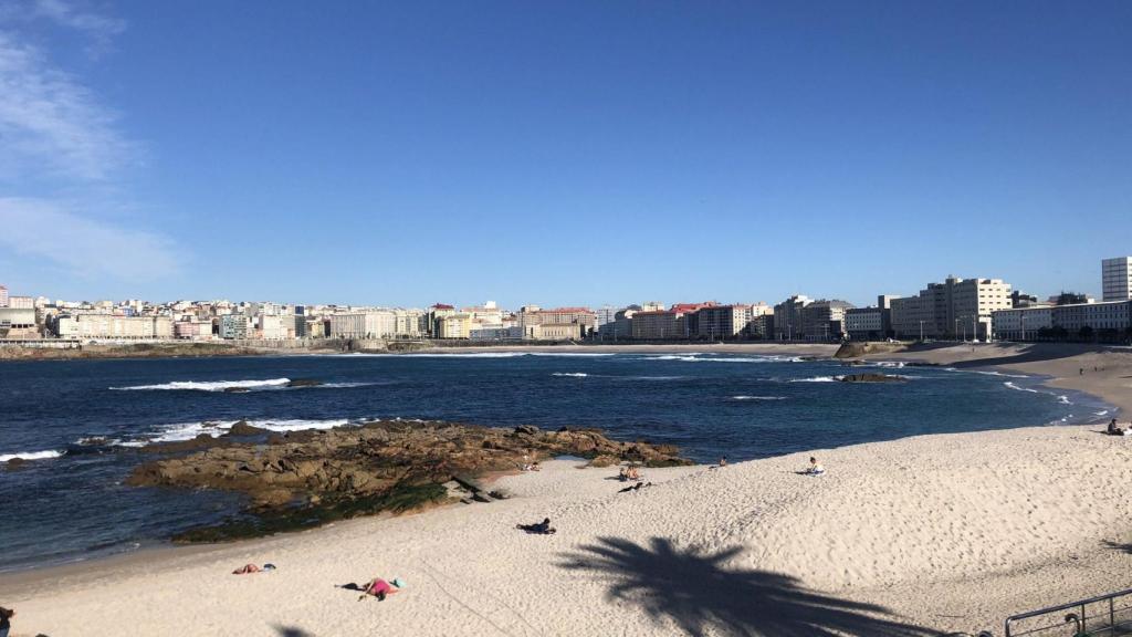 Febrero soleado en A Coruña