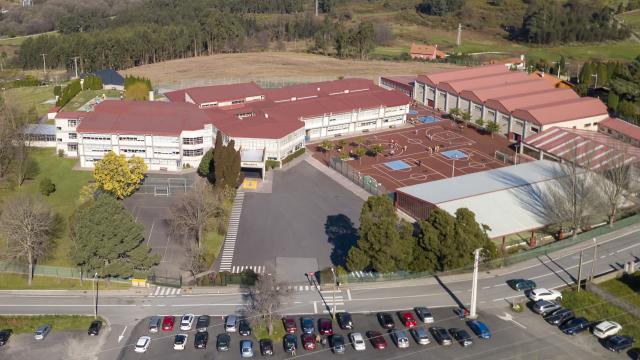 El Colegio Obradoiro (A Coruña).