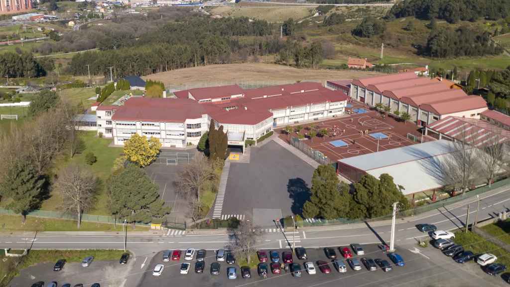 El Colegio Obradoiro (A Coruña).